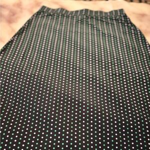 Christopher & Banks Black Maxi Pencil Skirt